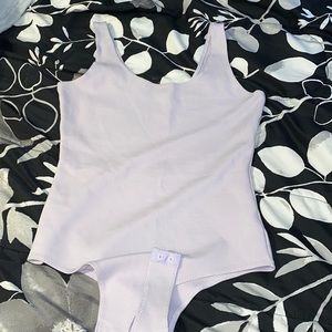 Light Purple/Black Body Con Suit